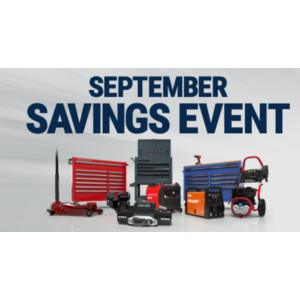 Harbor Freight Everyone saves on most popular items up to 20%, ITC saves 5% more 9/9/22 - 9/11/22