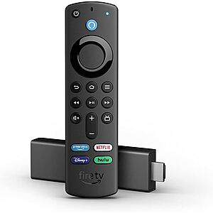 Amazon Fire TV Stick 4K w/ Alexa Voice Remote $25