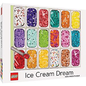 1000-Piece LEGO Ice Cream Dream Jigsaw Puzzle $7.50 & More + Free S&H on $35+
