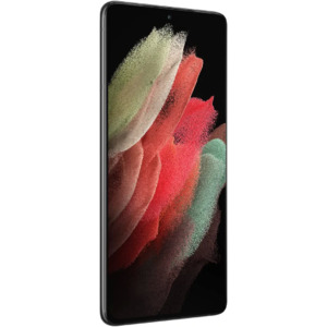 SAMSUNG Galaxy S21 Ultra 5G, 128GB, Phantom Black - Unlocked (Renewed Premium) $449