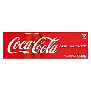 12-Pack 12-Oz Coca Cola & Dr. Pepper Beverages 3 for $12.99 + Free Store Pickup at Walgreens