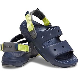 Crocs Little & Big Kids' Classic All-Terrain Sandals (Navy, Limited Sizes) $14 + Free Shipping