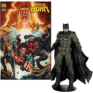 7'' McFarlane DC Action Figures w/ Accessories: DC Direct Batman w/ Comic $15.1 & More