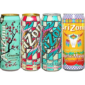 23-oz. Arizona Iced Tea Drinks (Various Flavors): 4 for $2.40 w/Store Pickup on $10+ @ Walgreens