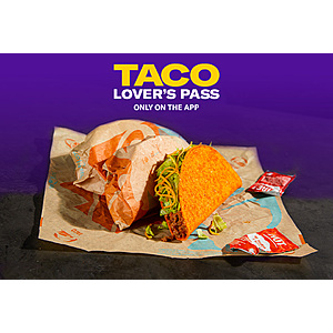 National Taco Day 2023 - Taco Lover's Pass® | Taco Bell® $10