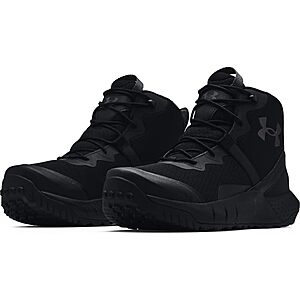 Under Armour Men's UA Micro G Valsetz Boots 50% Off (Standard & 2E): Mid Tactical Boots $62.50, Leather Tactical Boots $70 & More + Free Shipping w/ Shoprunner or on $99+