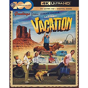 National Lampoon's Vacation (4K Ultra HD + Digital) $9.99 @Amazon with coupon