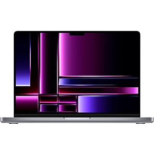 Apple - MacBook Pro 14" Laptop - M2 Pro chip - 16GB Memory - 512GB SSD - Space Gray $1599