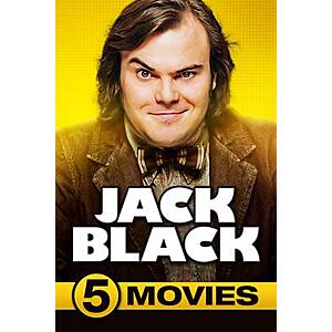 Jack Black 5-Movie Collection (Digital HD) $15