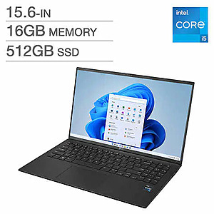 Costco Members: LG Gram Laptop: i5-1340P, 15" IPS 1080p, 16GB DDR5, 512GBSSD $600 + $15 S/H