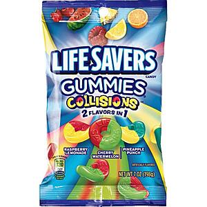7-Oz Lifesavers Gummies Collisions (Assorted) $1.60 or less + Free Store Pickup on $10+ Orders