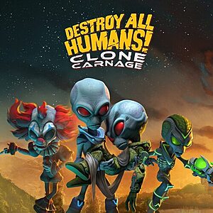 Destroy All Humans: Clone Carnage (Xbox One / Series X|S or PC Digital Download) Free & More