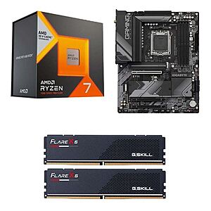 AMD Ryzen 7 7700X, MSI B650-P Pro WiFi, G.Skill Flare X5 Series 32GB DDR5-6000 Kit, Computer Build Bundle $379.99 at Micro Center