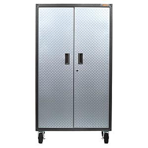 Storage Equipment: Gladiator Steel Rolling Garage Cabinet (Silver)  $220 & More + Free S&H