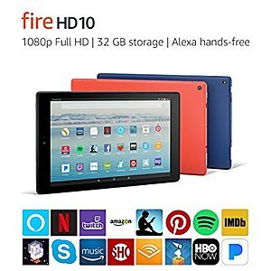 Select Amex MR Cardholders: 32GB Fire HD 10 Tablet w/ Special Offers  $70 + Free S/H (Must Use MR Pts, Select Accts)