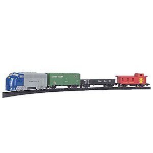 Bachmann Industries HO Scale Battery Operated Rail Express Kid Train Set (Yellow) for $11.99 + Free Shipping