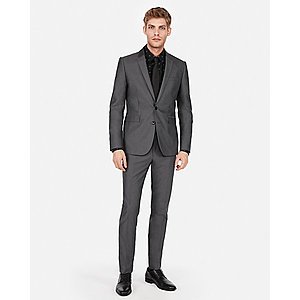 Express: 40% Off Regular Priced Styles: Suit Jacket & Pants (various) from $135.60 + Free S/H Orders $50+