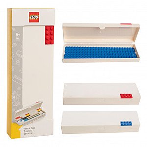 LEGO School Supplies: Ruled Journal Notebook $7, Pencil Case (Red) $6 + Free Shipping