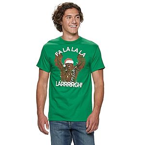 Kohls Cardholders: Select Men's Holiday Graphic T-Shirts 2 for $7 + Free Shipping