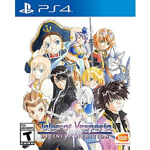 Tales of Vesperia: Definitive Edition (Pre-Owned, PS4) $10.91 + Free Store Pickup