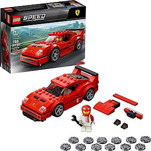 Lego Set Sale: LEGO Speed Champions Ferrari F40 Competizione Set $12 & Many More