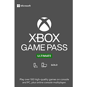 New Game Pass Members/Subscribers: 4-Months Xbox Game Pass Ultimate Subscription $2