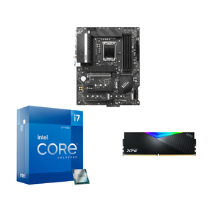 Intel Core i7-12700K + MSI PRO Z690-A WIFI DDR5 Intel Motherboard + XPG Lancer RGB 32GB (2x16GB) DDR5 6000 CL40 - $415.99 at Newegg