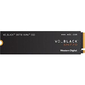 1TB WD Black SN770 Gen 4 NVMe Internal SSD Solid State Drive - $23.99 AC @Newegg Tiktok Shop
