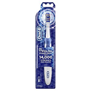 Oral-B 3D White Action Power Toothbrush (Colors May Vary) $4.70