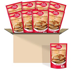 9-Pack 6.75oz. Betty Crocker Buttermilk Pancake Mix $6.75 w/ Subscribe & Save