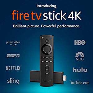 Fire TV Stick 4K with all-new Alexa Voice Remote ,streaming media player $49.99 or two for 90 with code
