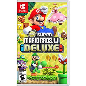 New Super Mario Bros. U Deluxe (Region Free, Nintendo Switch) $40 + Free S&H (Facebook Req.)