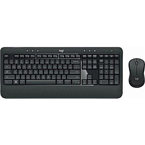 Logitech MK540 Wireless Keyboard and Mouse Bundle $29.99