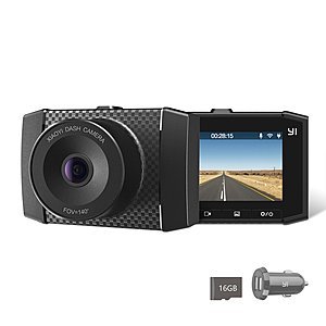 YI 2.7K Ultra Dash Cam - includes 16GB SD card, 3M sticky mount, suction mount - $50.99 PRIME @ Amazon - deal ends 2:35PM ET
