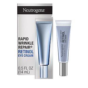 .5-Oz Neutrogena Rapid Wrinkle Repair Retinol Anti-Wrinkle Eye Cream w/ Hyaluronic Acid & Retinol $12.75 w/S&S + Free Shipping w/ Prime or on $25+
