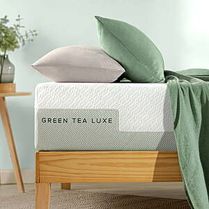 12" Zinus Green Tea Luxe Memory Foam Mattress Twin $99 or Full $119 + Free Shipping