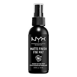 2.03-Oz 16-Hr NYX Professional Makeup Setting Spray (Matte Finish) $3 + Free Shipping w/ Prime or on $35+