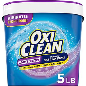 5-lbs OxiClean Odor Blasters Odor & Stain Remover Laundry Powder $8.24 w/ S&S + Free Shipping w/ Prime or $35+