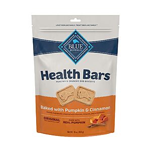 16-Oz Blue Buffalo Natural Crunchy Dog Treat Biscuits (Various) $3.55 w/ Subscribe & Save