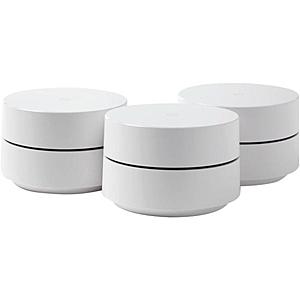 YMMV Google Wifi (3pack) on sale in store at Home Depot 158.08 + Tax $158.04