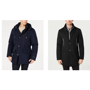 Tommy Hilfiger: Select Men's Overcoats, Raincoats and Dinner Jackets $45 + Free Store Pickup
