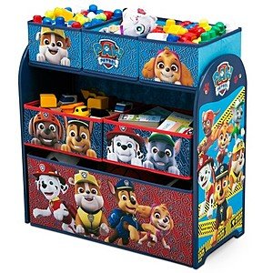 Kids Multi-Bin Toy Organizer: PAW Patrol or Minnie Mouse $22 each + Free Store Pickup
