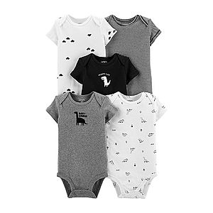 10-ct. Carter's Baby Boys  Bodysuits $17.98 at JCPenney.  Free Store Pickup.