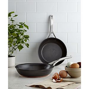2-pc. Anolon Nouvelle Hard-Anodized Copper 8.5" & 10" Skillet Set $31.99 at Macys. Free Store Pickup or at Amazon