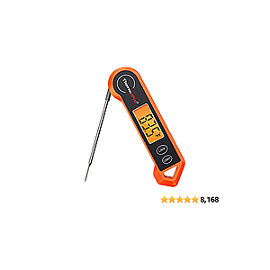 ThermoPro TP19H Waterproof Digital Meat Thermometer for Grilling with Ambidextrous Backlit and Motion Sensing Kitchen Cooking Food Thermometer for BBQ Grill Smoker Oil Fr - $13.59