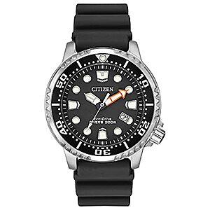 Citizen Eco-Drive Promaster Diver Men's Watch, Stainless Steel with Polyurethane Strap $154.88