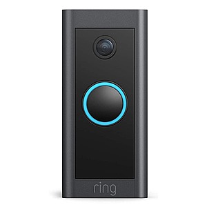 Ring Video Wired Doorbell (2021 Model, Amazon Refurbished) $20, Amazon Smart Thermostat (Refurbished) $30, Ring Video Doorbell 2 (Refurbished) $40 + Free Shipping w/ Amazon Prime