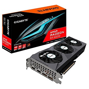 Gigabyte Radeon RX 6600 Eagle 8gb Graphics Card $180 after $20 Promo Code @ Newegg