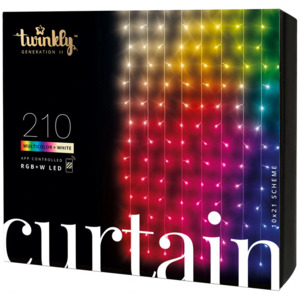 210 RGB + LED Twinkly Smart Curtain Lights (Generation II) $70 + Free Shipping