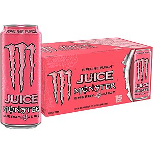 from $15.77 /w S&S: 15-Pack 16-Oz Monster Energy Ultra Energy Drinks (Various Flavors)